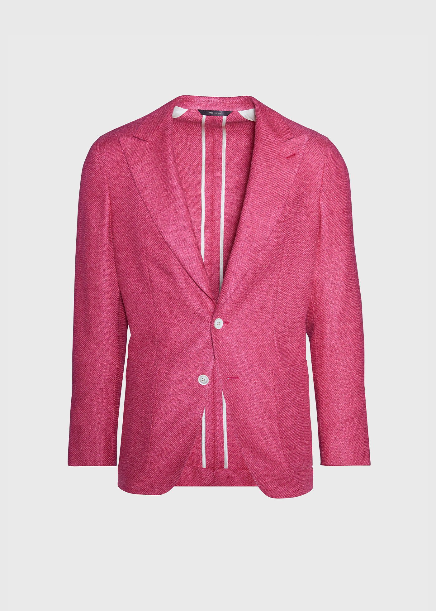 Men s Solid Crimson Sport Jacket Paul Stuart