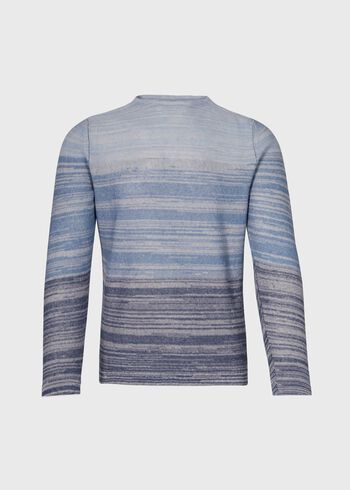 Paul Stuart Ombre Linen & Cotton Sweater