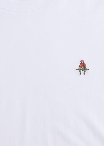 Paul Stuart Pima Interlock Logo T-Shirt