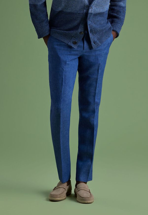 Paul Stuart Linen Chambray Trouser, image 2