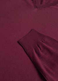 Paul Stuart Merino Wool V-neck Sweater, thumbnail 2