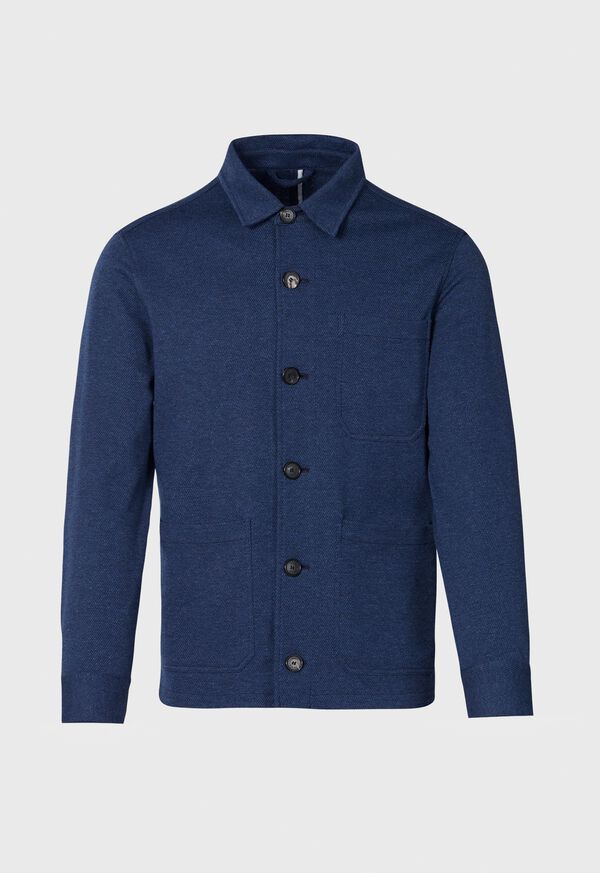 Paul Stuart Jersey Shirt Jacket, image 1