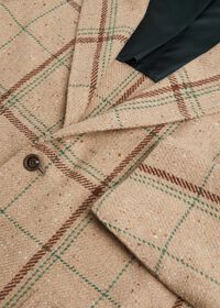 Paul Stuart Tan Plaid Jacket, thumbnail 2