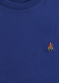 Paul Stuart Pima Interlock Logo T-Shirt, thumbnail 2