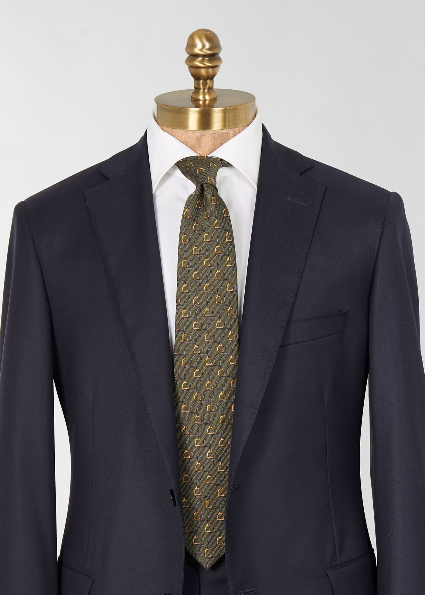 Printed Silk Belts and Bits Tie