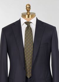 Paul Stuart Printed Silk Belts and Bits Tie, thumbnail 2