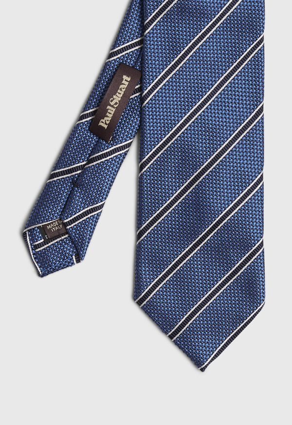 Paul Stuart Textured Stripe Tie, image 1