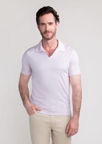 Paul Stuart Open Collar Cotton Polo, thumbnail 1