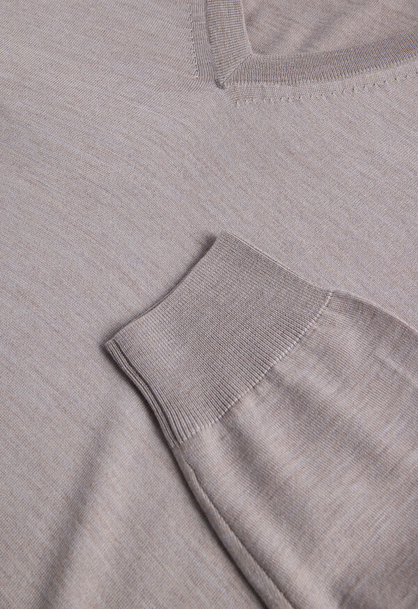 Paul Stuart Merino Wool V-neck Sweater, image 2