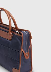Paul Stuart Felisi Nylon Briefcase, thumbnail 3