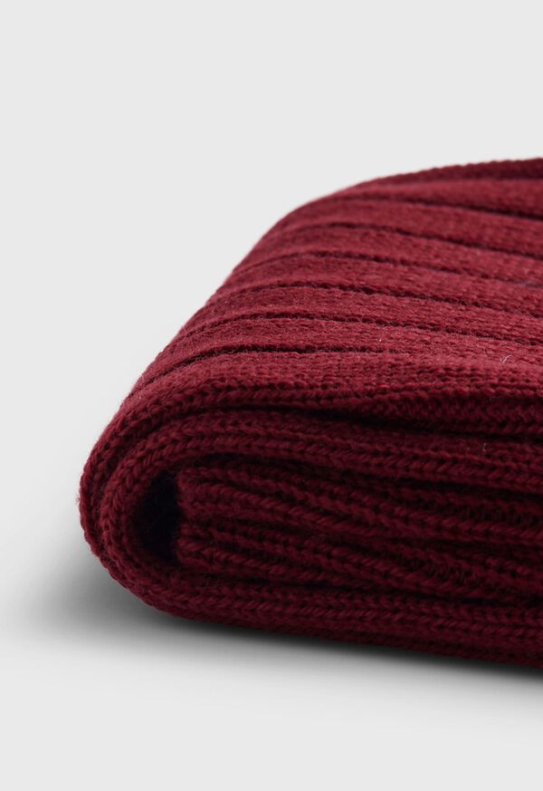 Paul Stuart Merino Wool Ribbed Sock, image 2