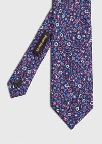 Paul Stuart Silk Summer Floral Tie, thumbnail 1