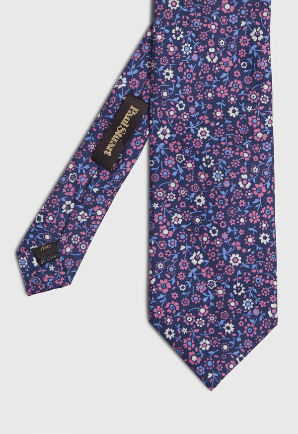 Paul Stuart Silk Summer Floral Tie, image 1