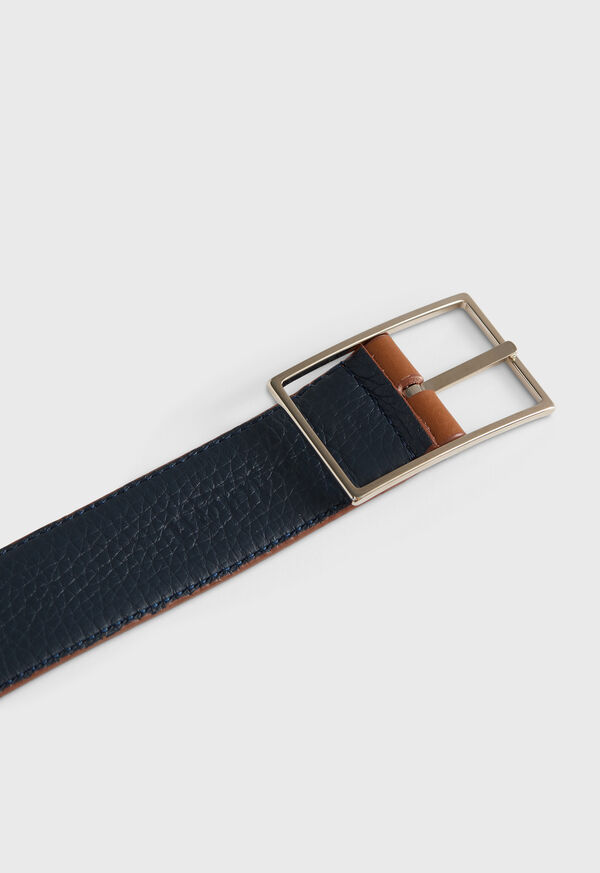 Paul Stuart Grained Taurillon Leather Belt, image 6