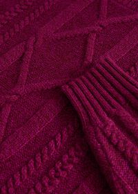 Paul Stuart Wool Cable Knit Crew Neck Pullover, thumbnail 2