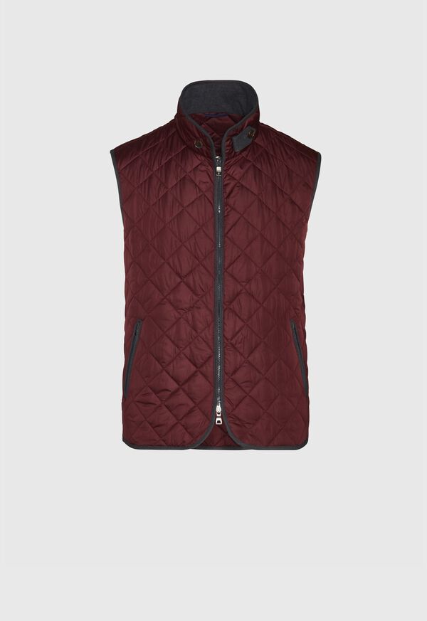 Paul Stuart Nylon Vest with Piping, image 1