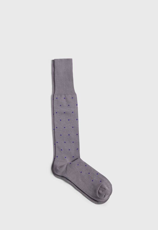 Paul Stuart Cotton Dotted Sock, image 1