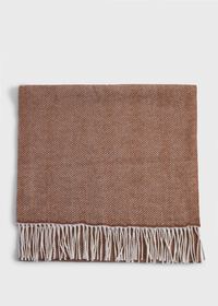 Paul Stuart Wool Chevron Scarf, thumbnail 2