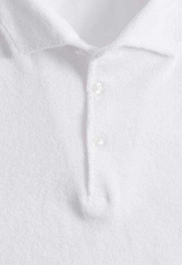Paul Stuart Terry Cloth Short Sleeve Polo, image 4