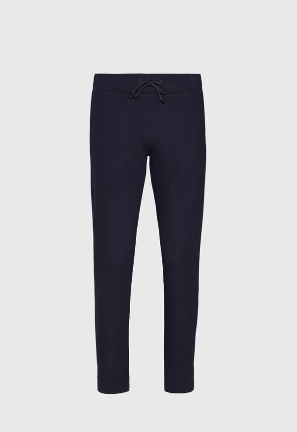 Paul Stuart Navy Drawstring Wool Pant, image 1