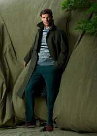 Paul Stuart Brushed Fall Weight Cotton Trouser, thumbnail 2