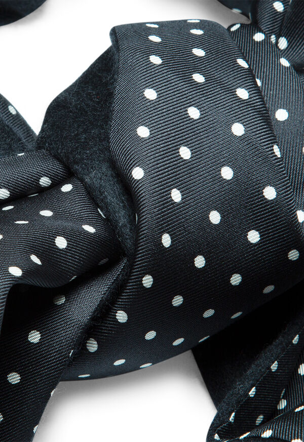 Paul Stuart Reversible Dot Print Scarf, image 4