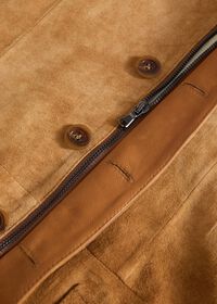 Paul Stuart Raw Edge Distressed Suede Jacket, thumbnail 4