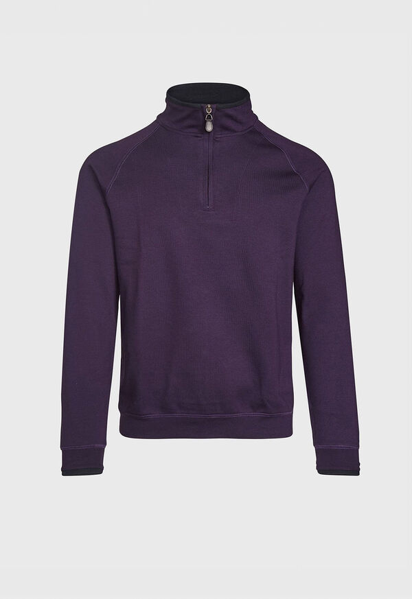 Paul Stuart Pima Cotton 1/2 Zip Sweater, image 9
