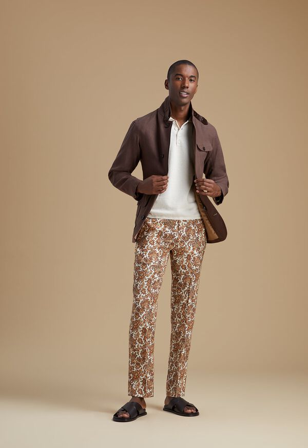 Paul Stuart Linen Jacket & Polo, image 1