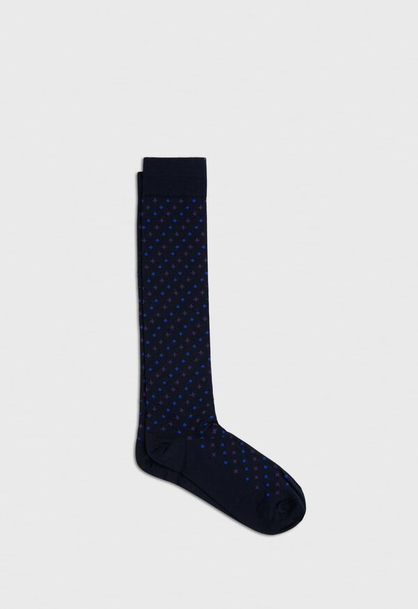 Paul Stuart Cotton Blend Mini Neat Sock, image 1