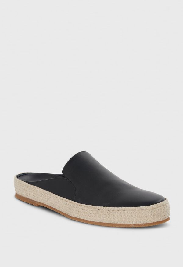 Paul Stuart Caribe Leather Espadrille Slide, image 2