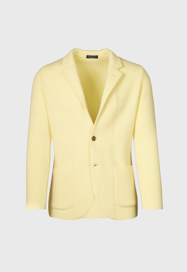 Paul Stuart Cashmere Knitted Single Breasted Blazer, image 1