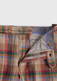 Paul Stuart Linen Plaid Bermuda Short, thumbnail 2