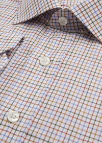 Paul Stuart Cotton Mini Graph Check Dress Shirt, thumbnail 2