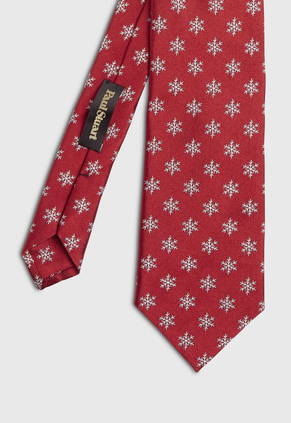 Paul Stuart Snowflake Tie, image 1