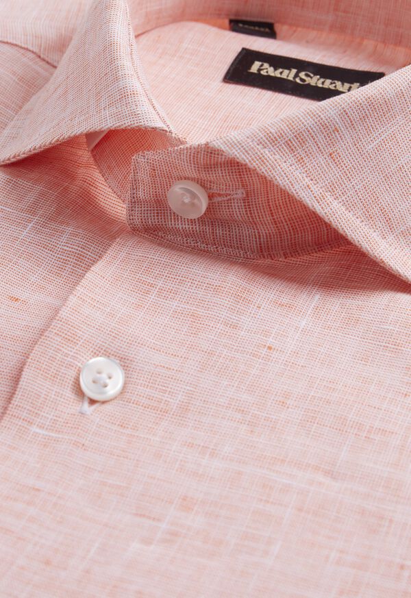 Paul Stuart Linen End-On-End Sport Shirt, image 2