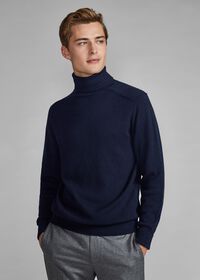 Paul Stuart Classic Cashmere Double Ply Turtleneck Sweater, thumbnail 3