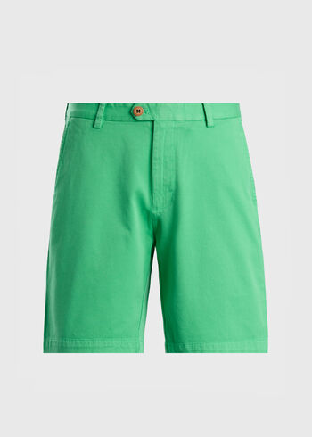 Paul Stuart Cotton Twill Logo Short