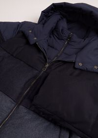 Paul Stuart Hooded Flannel Puffer Jacket, thumbnail 3