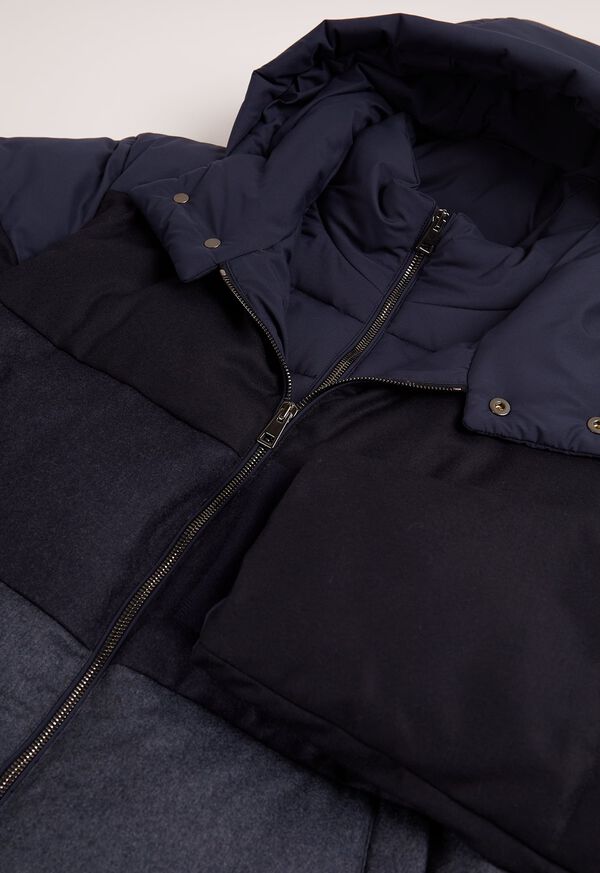 Paul Stuart Hooded Flannel Puffer Jacket, image 3