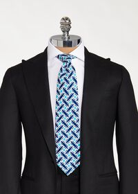 Paul Stuart Scattered Deco Square Tie, thumbnail 2