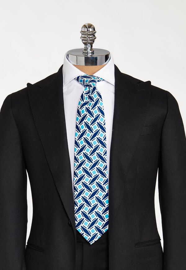Paul Stuart Scattered Deco Square Tie, image 2