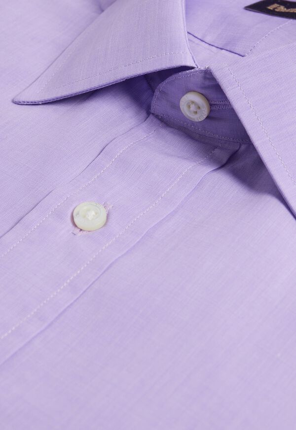 Paul Stuart Lilac End on End Dress Shirt, image 2