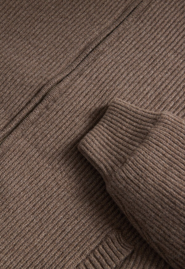 Paul Stuart Knitted Bomber Jacket, image 2