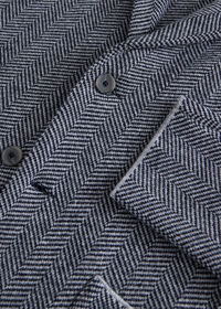 Paul Stuart Knitted Herringbone Jacket, thumbnail 3
