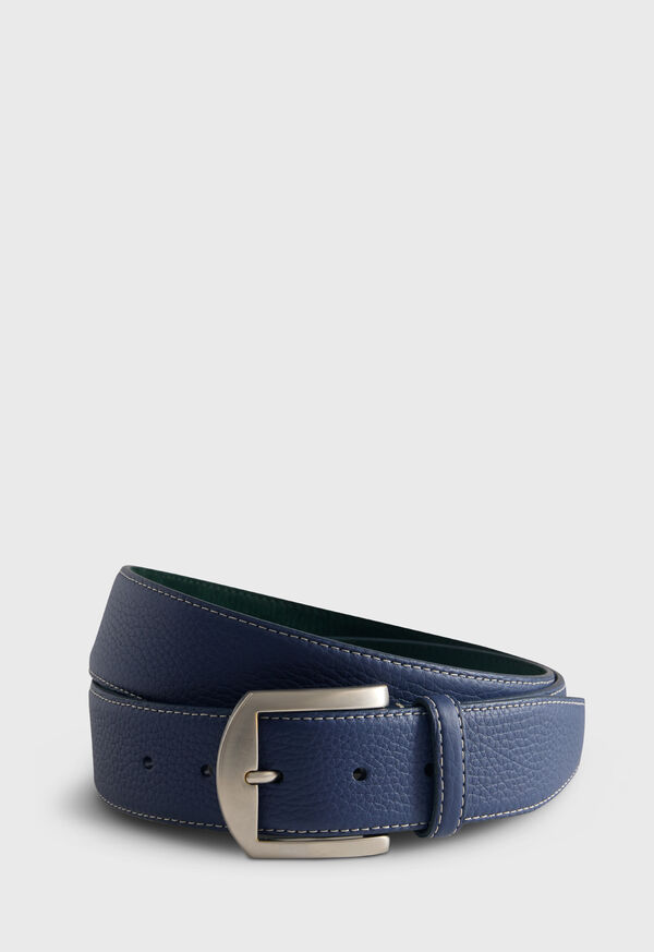 Paul Stuart Lagun Grain Leather Belt, image 1