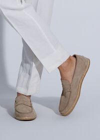 Paul Stuart Huxley Suede Penny Loafer, thumbnail 2