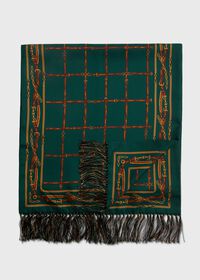Paul Stuart Printed Silk Tubular Scarf, thumbnail 1
