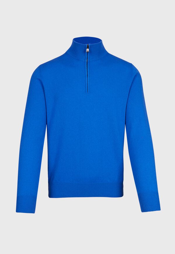 Paul Stuart Cashmere 1/4 Zip Sweater, image 1