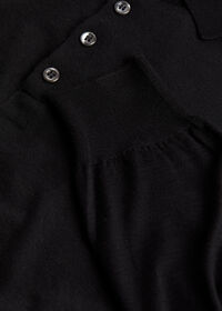 Paul Stuart Long Sleeve Cashmere Polo, thumbnail 2